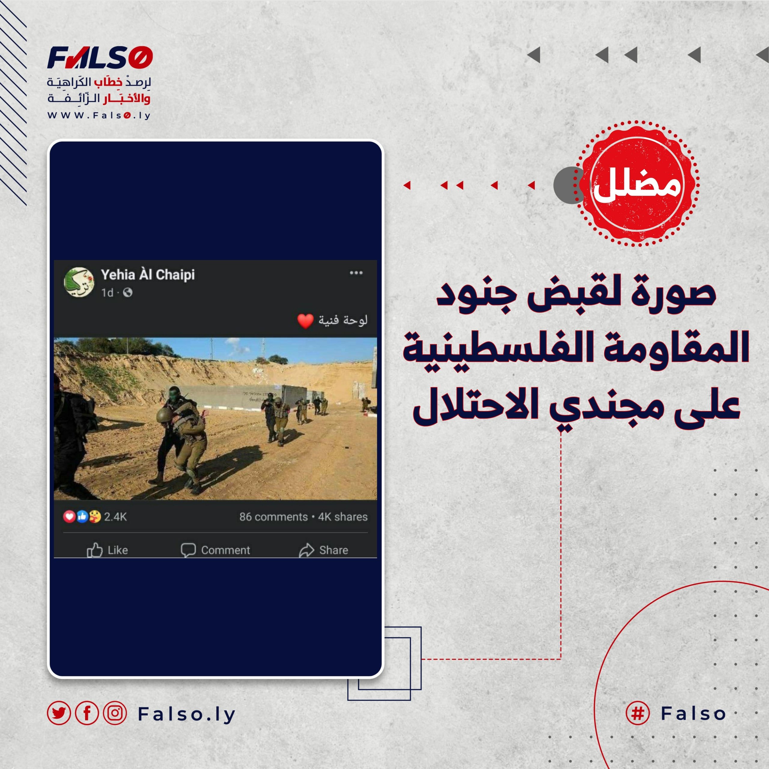 طوفان الأقصى … وانتشار صور لعمليات قبض على العناصر الإسـ.ـرائـ. ـلية