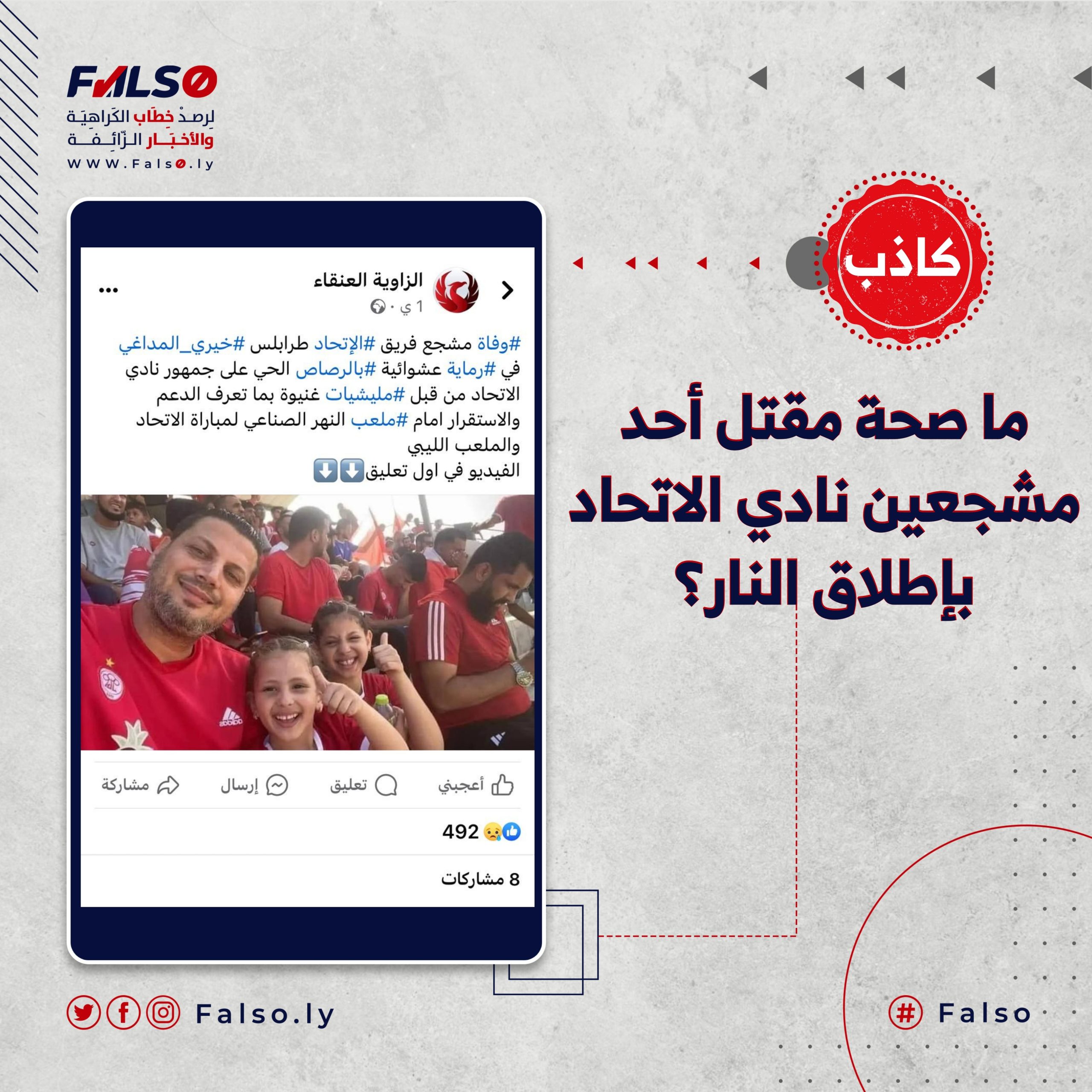 خيري خليفة توفي بعد إصابته في حادث سير أليم قبل مباراة الإتحاد والملعب الليبي .